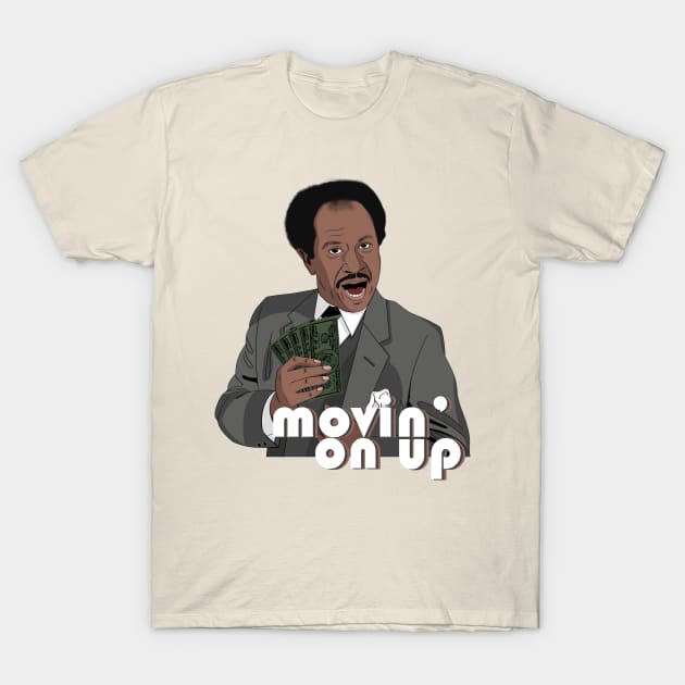 Movin' on up hunky T-Shirt by Veljam